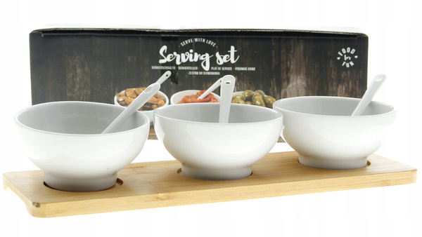 SOSJERKI POJEMNIKI DO SOSU DIPÓW 3 szt ZESTAW