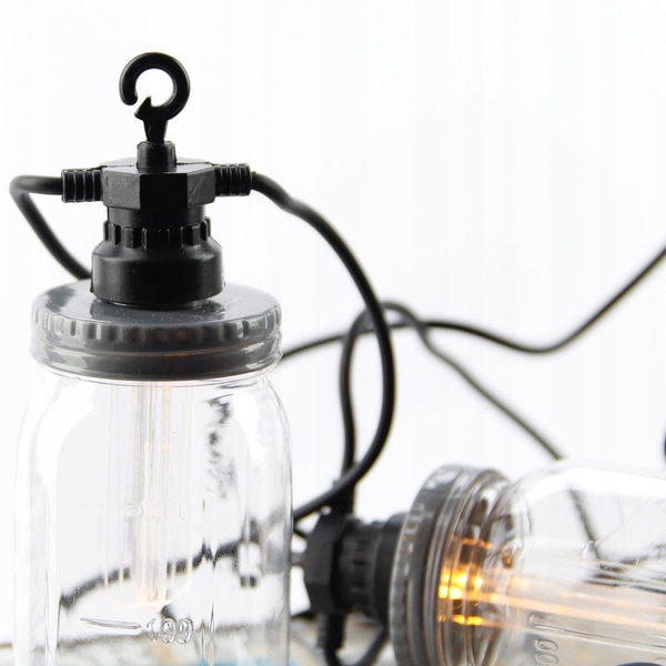 LAMPKI OGRODOWE ŻARÓWKI ŁAŃCUCH LED GIRLANDA 230V