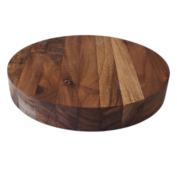 TALERZ PATERA Z DRRZEWA AKACJI DO SERWOWANIA PODAWANIA DAŃ TACA 20 x 3 cm