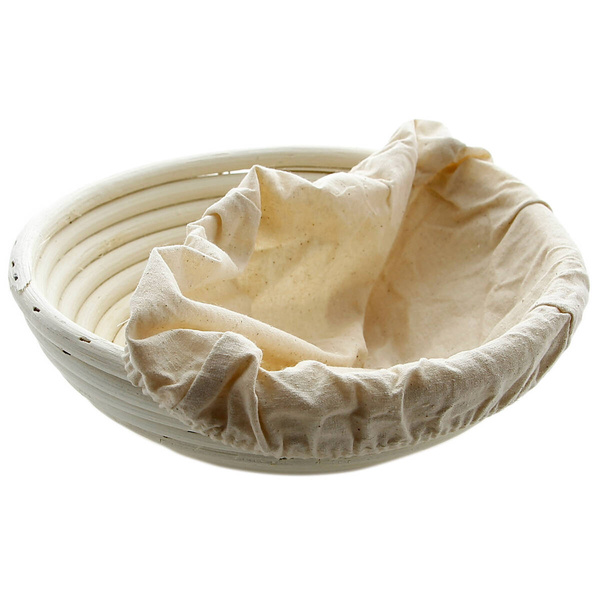 ZESTAW KOSZYKÓW RATANOWYCH DO WYRASTANIA CHLEBA GAROWANIA 28 i 23 cm