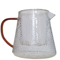 DZBANEK SZKLANY ZAPARZACZ DO HERBATY Z FILTREM 1L DZBANEK DO WODY KAWY HOT