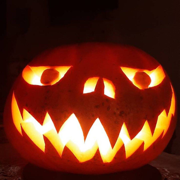 HOLLOWEEN LAMPKA DO DYNI ŚWIECZKA LED WKŁAD EFRKT ŻYWEGO OGNIA