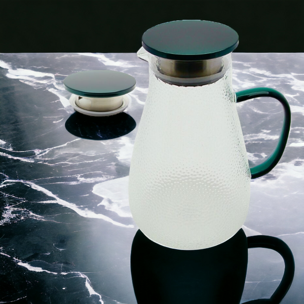 DZBANEK SZKLANY NA NAPOJE HERBATĘ KAWE HOT 2L WODY SOKU 22,6 CM