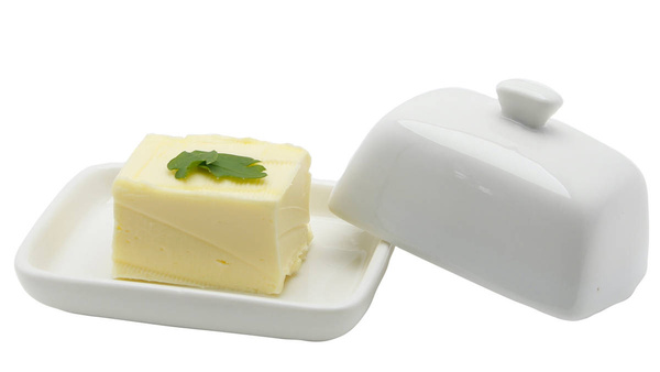 MASELNICZKA MINI POJEMNIK NA MASŁO PORCELANOWA