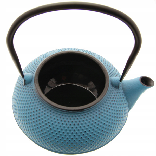 CZAJNIK 1,5L ŻELIWNY 4x CZARKI PODKŁADKA ZESTAW