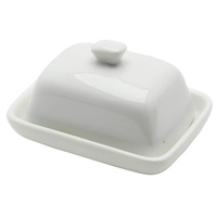 MASELNICZKA MINI POJEMNIK NA MASŁO PORCELANOWA