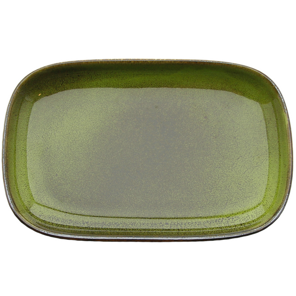 PÓŁMISEK SALATERKA PATERA TALERZ SAŁATKOWY PROSTOKĄTNY CERAMICZNY 20 cm