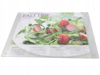 DESKA kuchenna SZKLANA 40x30cm duża przezroczysta