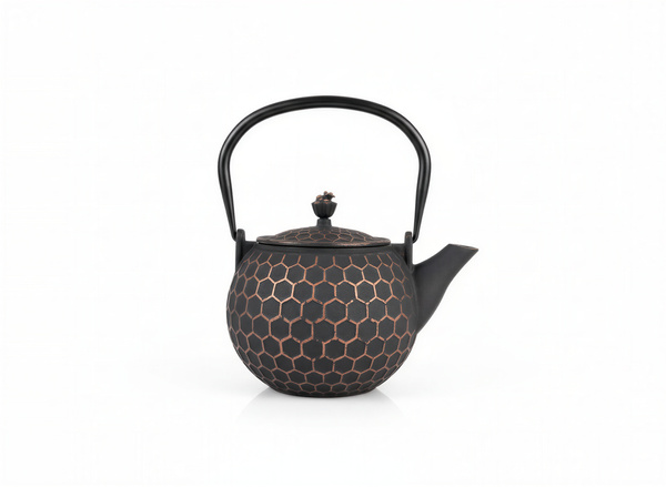 CZAJNIK ŻELIWNY IMBRYK PSZCZÓŁKA 1,2L ZAPARZACZ DO HERBATY I ZIÓŁ ŻELIWO