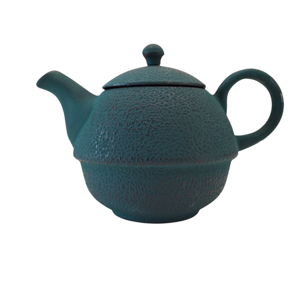 ZAPARZACZ 0.4L FILIŻANKA ŻELIWNA IMBRYK Z SITKIEM DO PARZENIA HERBATY ZIÓŁ