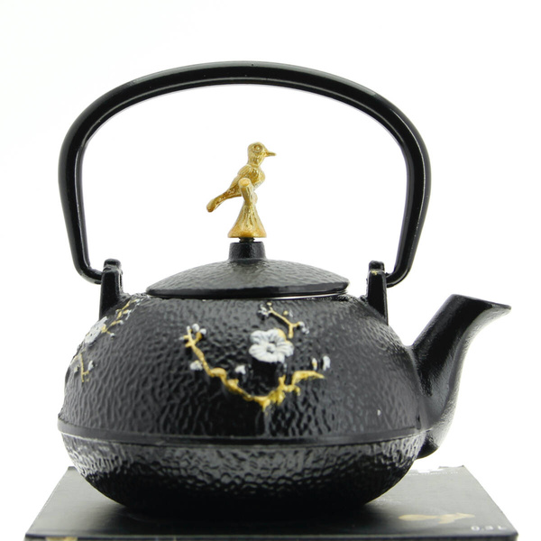 IMBRYK ZAPARZACZ ŻELIWNY Z SITKIEM DO ZIÓŁ HERBATY CZAJNICZEK 0.3 L ŻELIWO