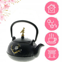 IMBRYK ZAPARZACZ ŻELIWNY Z SITKIEM DO ZIÓŁ HERBATY CZAJNICZEK 0.3 L ŻELIWO