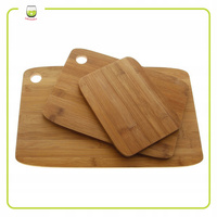 DESKI DO KROJENIA DREWNIANE BAMBUSOWE ZESTAW 3 szt