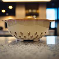 DURSZLAK CEDZAK CERAMICZNY DO MYCIA WARZYW OWOCÓW I MAKARONU Ø 20 cm