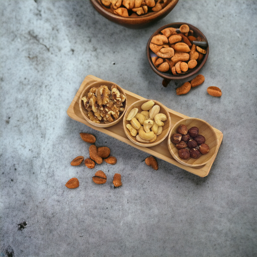 MISECZKI POJEMNIKI DO SOSU DIPÓW ORZECHÓW PRZEKĄSEK ZESTAW 3 szt. BAMBUSOWE