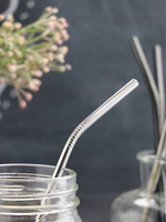 SŁOMKI METALOWE WIELORAZOWE RURKI EKO + CZYŚCIK