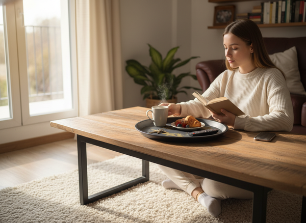 TACA KUCHENNA KELNERSKA ANTYPOŚLIZGOWA TWORZYWO CZARNA Z WZOREM 41CM