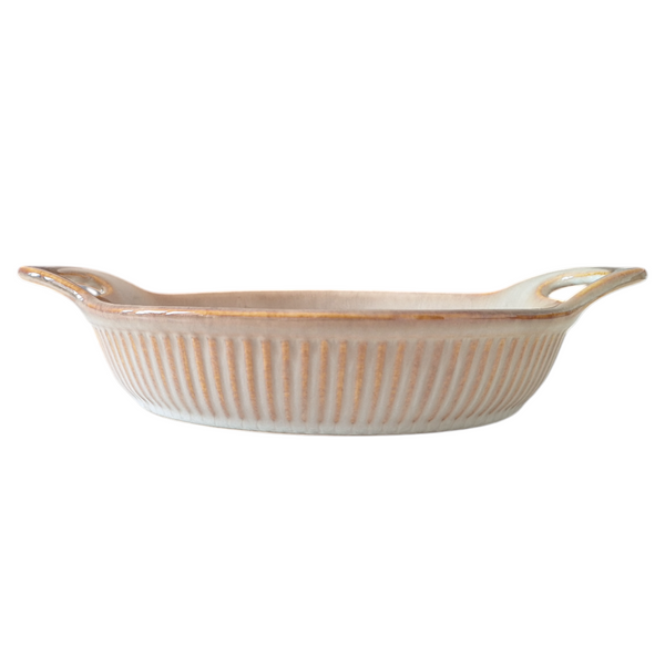 NACZYNIE ŻAROODPORNE CERAMICZNE FORMA DO PIECZENIA ZAPIEKANIA ø21 cm 0.9L