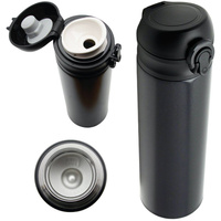 TERMOS KUBEK TERMICZNY PODRÓŻNY STALOWY 450 ml  DO KAWY HERBATY WODY