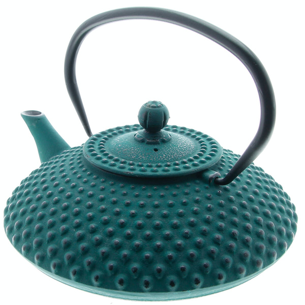 IMBRYK ZAPARZACZ ŻELIWNY Z SITKIEM DO ZIÓŁ HERBATY CZAJNIK 1.25 L ŻELIWO