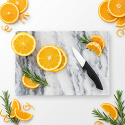 Kamienna deska Marmurowa do serwowania dań 21x29cm