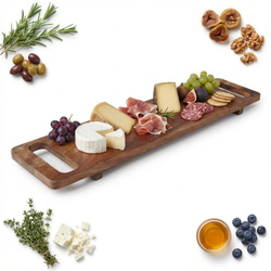 DESKA PATERA DO SERÓW PRZYSTAWEK PATERA DO WĘDLIN PRZEKĄSEK  Z AKACJI 60 cm