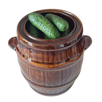 BECZKA KAMIONKOWA HERMETYCZNA 5L GARNEK DO KISZENIA KAPUSTY I OGÓRKÓW