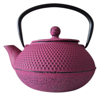 CZAJNIK IMBRYK ŻELIWNY 0,8L ZAPARZACZ SITKO DO HERBATY +2 CZARKI +PODKŁADKA