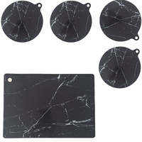 MATA SILIKONOWA MATY PODKŁADKA DO KUCHENKI INDUKCYJNEJ ZESTAW 5 SZTUK