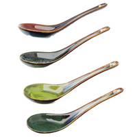 ŁYŻKA CERAMICZNA DO ZUPY RAMEN RAMENU 15 ml. ŁYŻKA OBIADOWA 16,5 CM