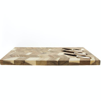 DESKA DREWNIANA TALERZ AKACJA DO SERWOWANIA SERA DAŃ PRZEKĄSEK DO KROJENIA