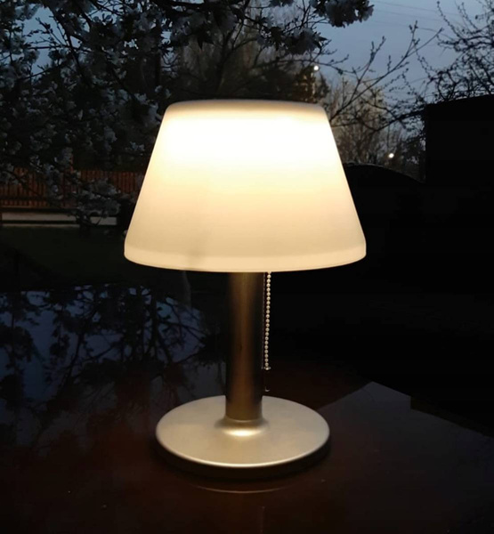 LAMPA SOLARNA LED OGRODOWA LAMPKA SOLAR NA BALKON