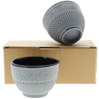 ŻELIWNE CZARKI FILIŻANKI DO HERBATY NIEPOWTARZALNE