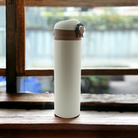 TERMOS KUBEK TERMICZNY PODRÓŻNY STALOWY 450 ml DO KAWY HERBATY WODY