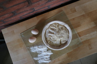 DESKA kuchenna SZKLANA 25x35cm szklana przezroczysta nie gładka a groszkowa