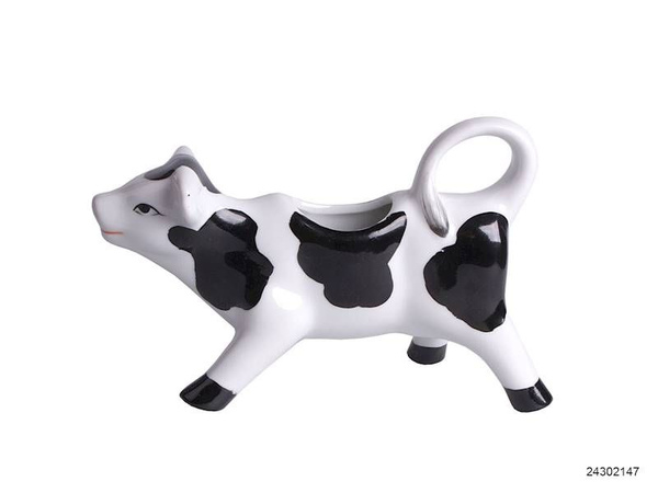 MLECZNIK DZBANEK PORCELANAOWY KROWA DO MLEKA ŚMIETANKI