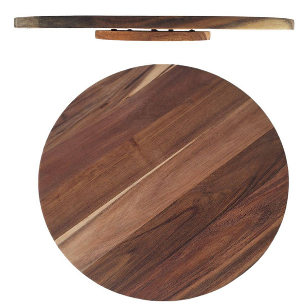 DESKA OBROTOWA 35 cm DRENIANY TALERZ DO PIZZY SERÓW SERWOWANIA PATERA