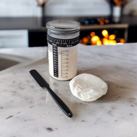 POJEMNIK DO ZAKWASU ROBIENIA NA CHLEB SŁOIK FERMENTACYJNY 800ml ZESTAW