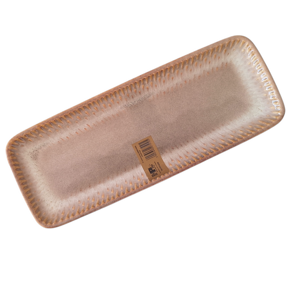 PATERA TALERZ PÓŁMISEK SALATERKA PROSTOKĄTNY CERAMICZNY 25 cm DO SUSHI