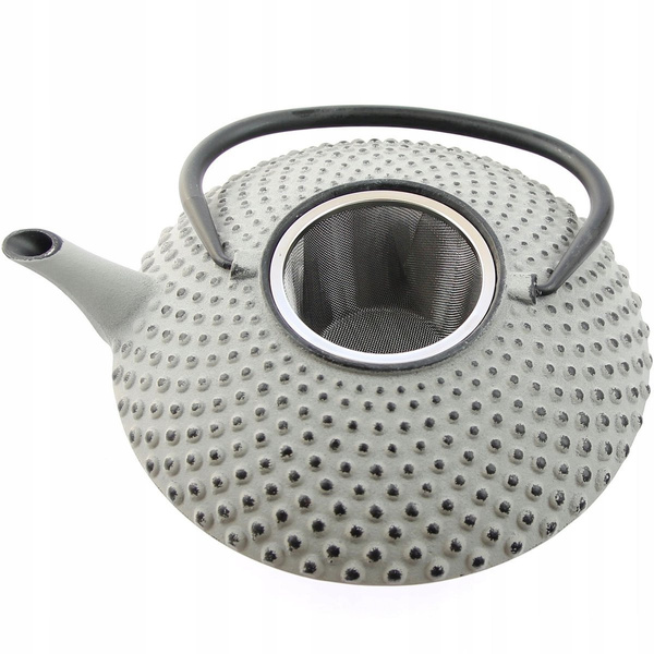 CZAJNIK 1,25L ZAPARZACZ ŻELIWNY 2x CZARKI ZESTAW