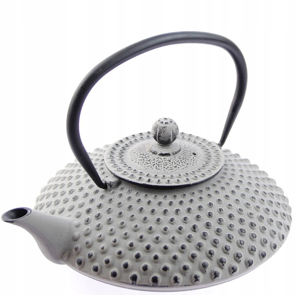 CZAJNIK 1,25L ZAPARZACZ ŻELIWNY 2x CZARKI ZESTAW