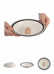 TALERZ DO ZUPY OBIADOWY ŚNIADANIOWY 500ML CERAMIKA Ø 21 CM DO SERWOWANIA