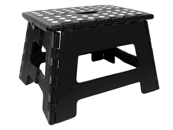 TABORET SKŁADANY STOŁEK WYTRZYMAŁY DO 100 kg. ROZKŁADANY PODEST KRZESEŁKO