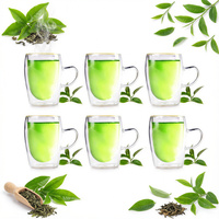 SZKLANKI TERMICZNE ZESTAW x6 DO KAWY HERBATY 300ml