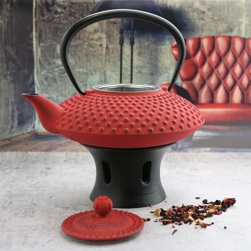 CZAJNIK ŻELIWNY ZAPARZACZ IMBRYK DO HERBATY I ŻIÓŁ