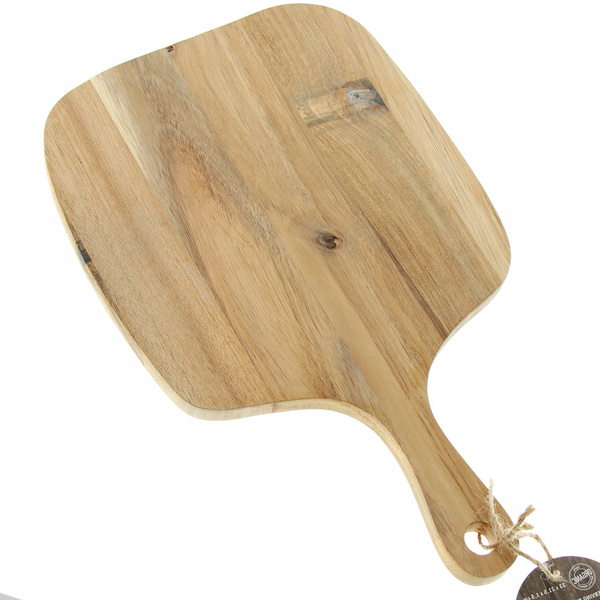 DESKA DREWNIANA Z AKACJI TALERZ DO SERWOWANIA DAŃ