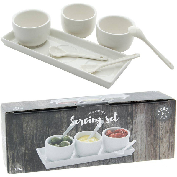 MISECZKI POJEMNIKI DO SOSU DIPÓW 3 szt ZESTAW