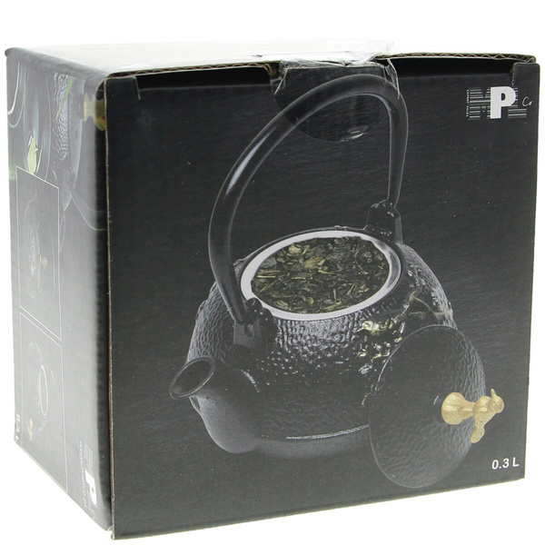 IMBRYK ZAPARZACZ ŻELIWNY Z SITKIEM DO ZIÓŁ HERBATY CZAJNICZEK 0.3 L ŻELIWO