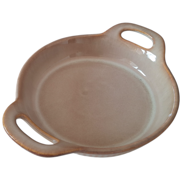 NACZYNIE ŻAROODPORNE CERAMICZNE FORMA DO PIECZENIA ZAPIEKANIA ø21 cm 0.9L