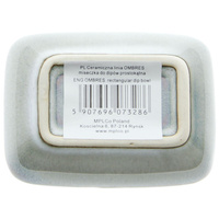 MISECZKA DO SOSU DIPÓW SOSJERKA 30mlPOJEMNIK PROSTOKĄTNA CERAMICZNA OMBRES